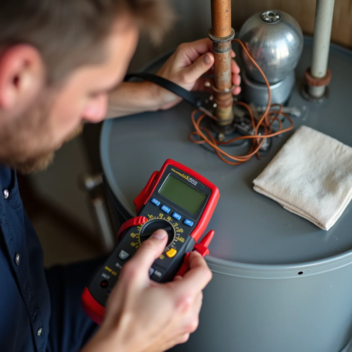 Professional Emergency Water Heater / No Hot Water diagnostic equipment and repair in Orlando Florida