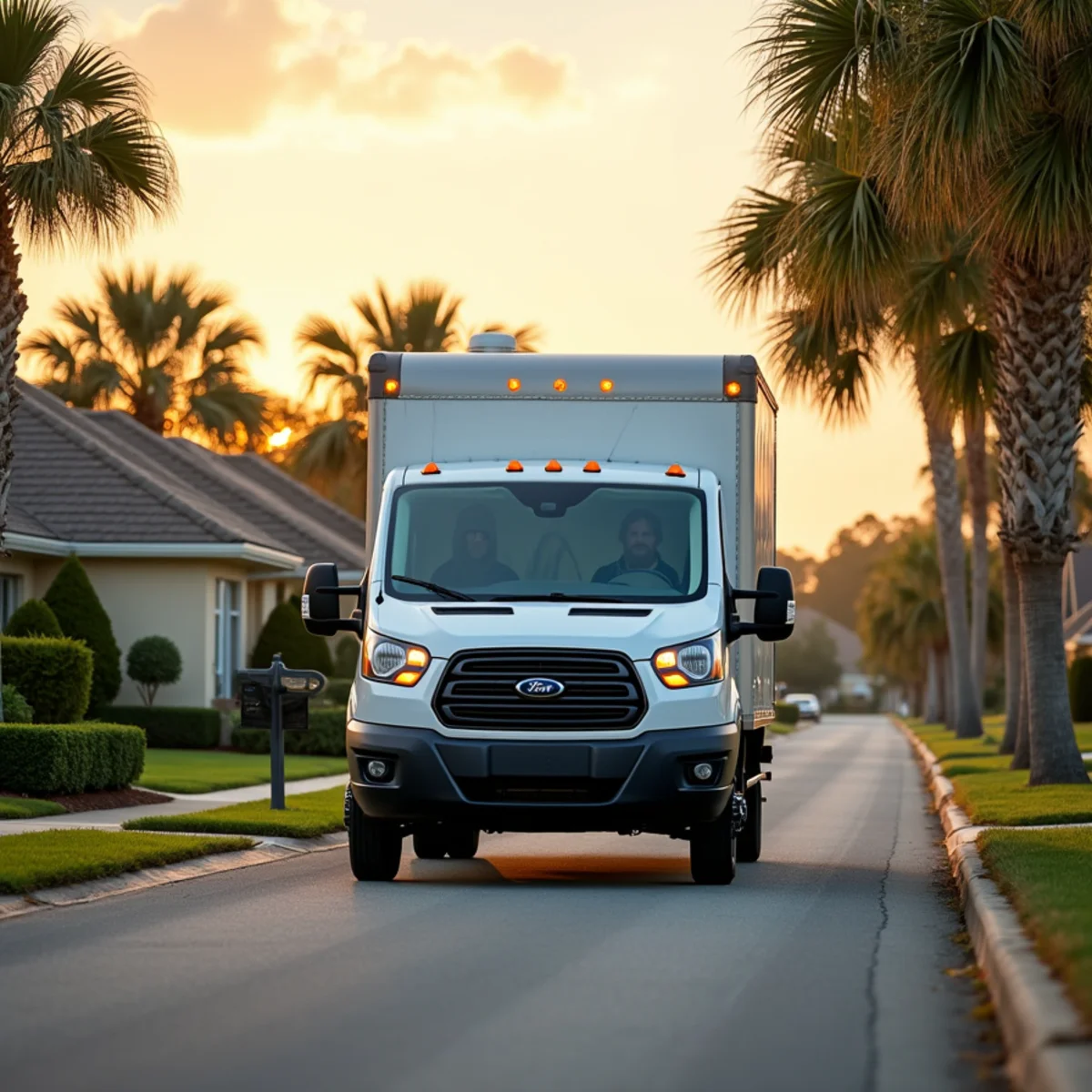 Total Plumbing & Construction service vehicle in Orange City, FL
