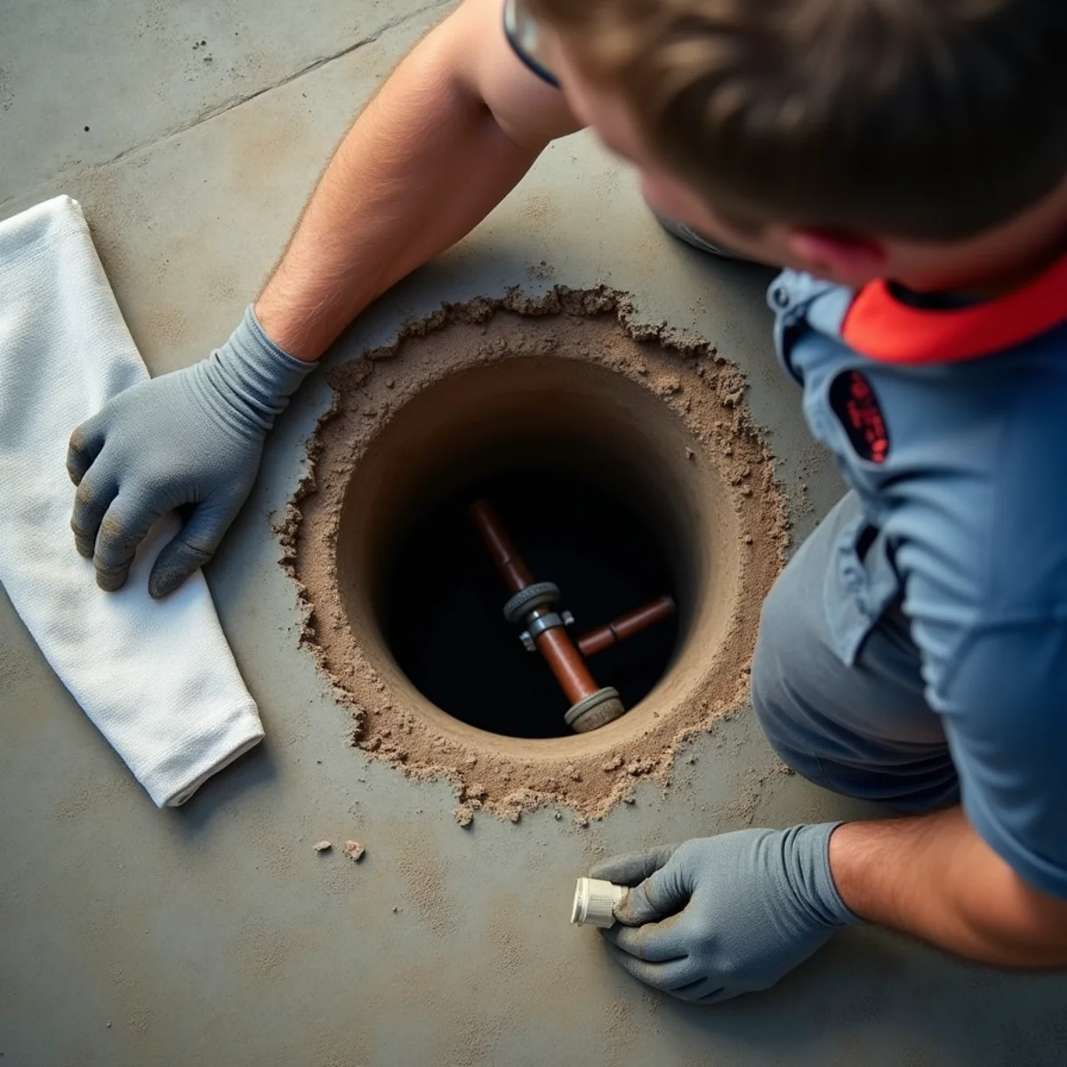 Professional Slab Leak Repair diagnostic equipment and repair in Orlando Florida
